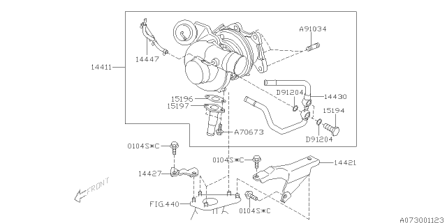 2008 Subaru Impreza STI Air Duct Diagram 2