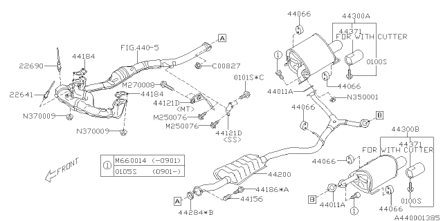 2008 Subaru Impreza WRX Exhaust Diagram 3