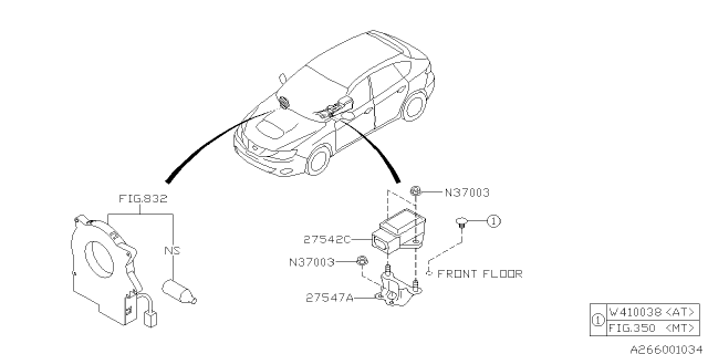 2009 Subaru Impreza STI V.D.C.System Diagram 1