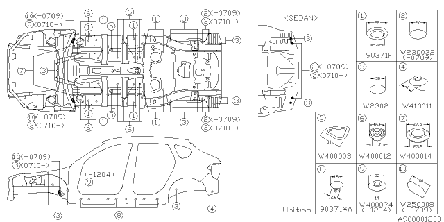 2012 Subaru Impreza STI Plug Diagram 3