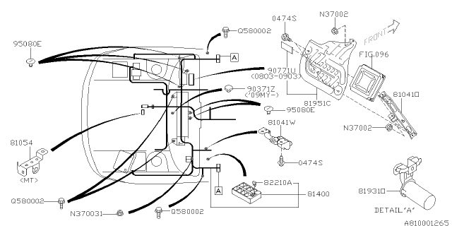 2008 Subaru Impreza STI Wiring Harness - Main Diagram 3