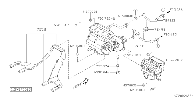 2010 Subaru Impreza WRX Heater System Diagram 4