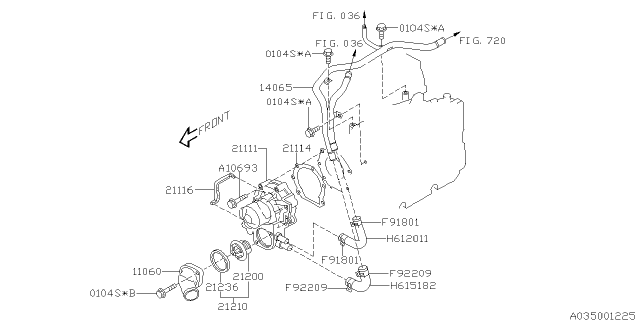 2011 Subaru Impreza Water Pump Diagram 2