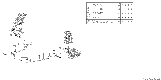 1991 Subaru Legacy Antilock Brake System Diagram 5