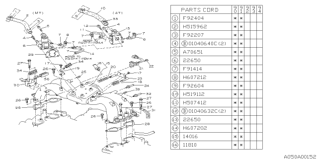 1991 Subaru Legacy Intake Manifold Diagram 1