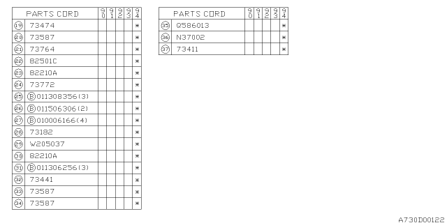 1994 Subaru Legacy Air Conditioner System Diagram 2