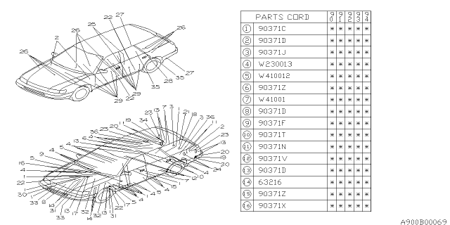 1993 Subaru Legacy Plug Diagram 3