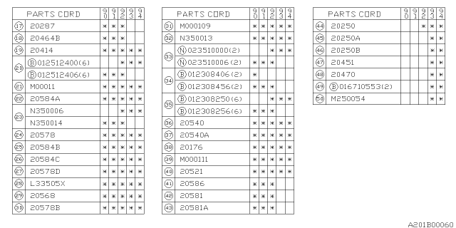 1993 Subaru Legacy Rear Suspension Diagram 4