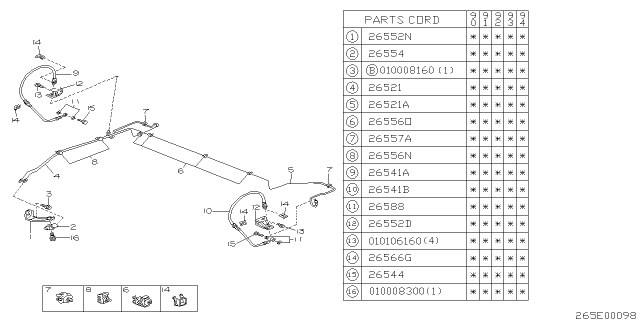 1994 Subaru Legacy Brake Piping Diagram 4