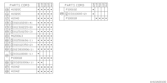 1991 Subaru Legacy Engine Mounting Diagram 4