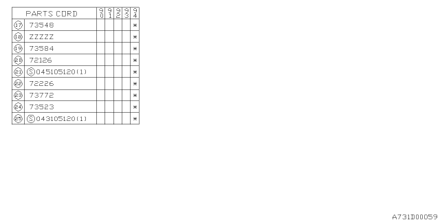 1994 Subaru Legacy Cooling Unit Diagram 2