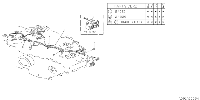 1991 Subaru Legacy Engine Wiring Harness Diagram 1