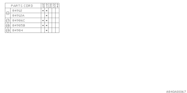 1990 Subaru Legacy Head Lamp Diagram 2