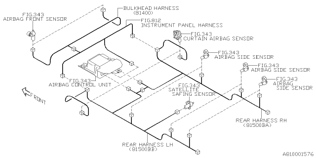 2019 Subaru Ascent Wiring Harness - Main Diagram 1