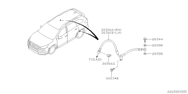 2020 Subaru Ascent Brake Piping Diagram 2