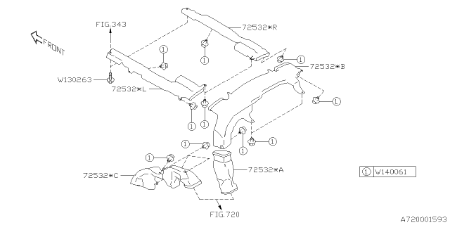 2019 Subaru Ascent Heater System Diagram 4
