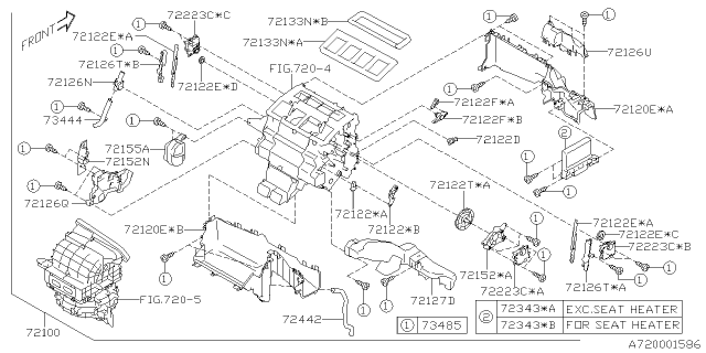 2019 Subaru Ascent Heater System Diagram 9