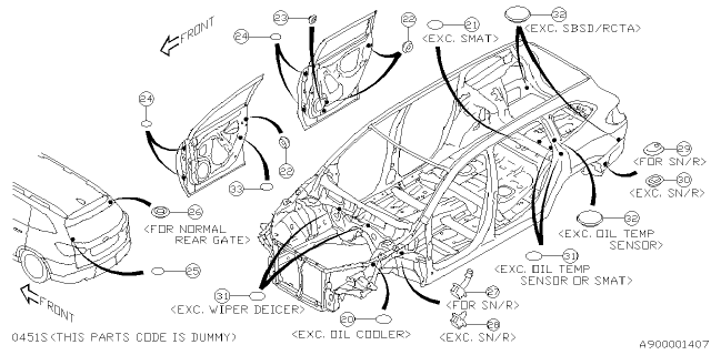 2020 Subaru Ascent Plug Diagram 3