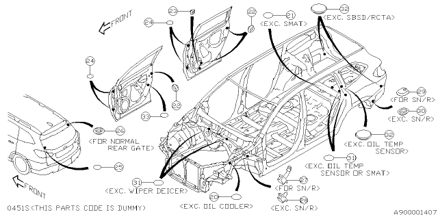 2021 Subaru Ascent Plug Diagram 3