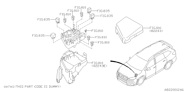 2021 Subaru Ascent Fuse Box Diagram 1