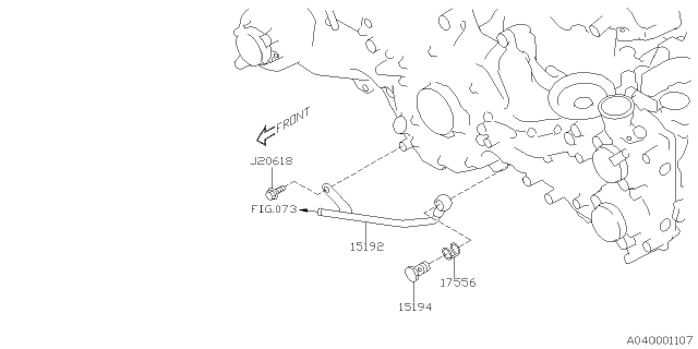 2021 Subaru Ascent Turbo Charger Diagram