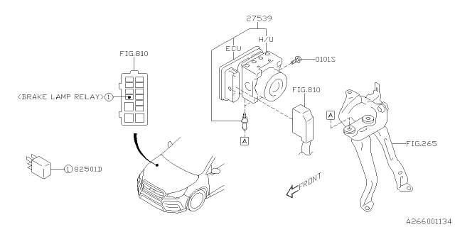 2021 Subaru Ascent V.D.C.System Diagram