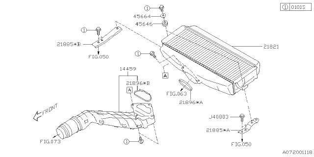 2019 Subaru Ascent Inter Cooler Diagram