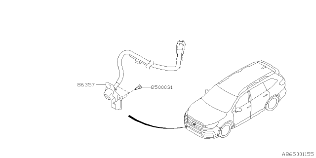 2021 Subaru Ascent ADA System Diagram 4