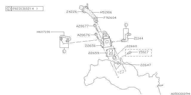 1997 Subaru Legacy Intake Manifold Diagram 2