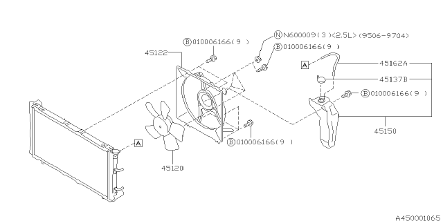 1997 Subaru Legacy Engine Cooling Diagram 2