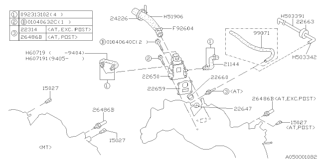 1996 Subaru Outback Intake Manifold Diagram 1