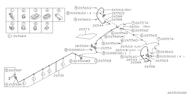 1998 Subaru Legacy Brake Piping Diagram 5