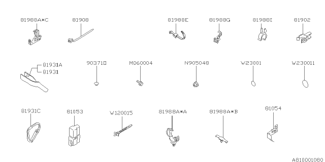 1999 Subaru Outback Wiring Harness - Main Diagram 6