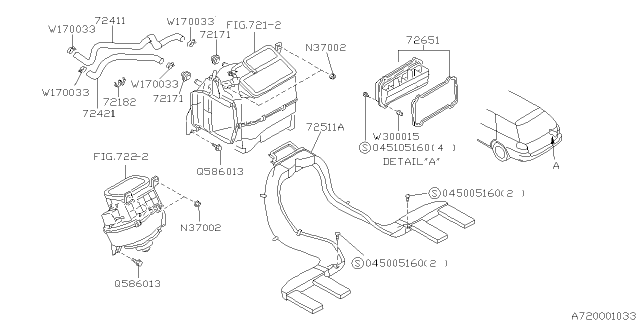 1996 Subaru Legacy Heater System Diagram 1