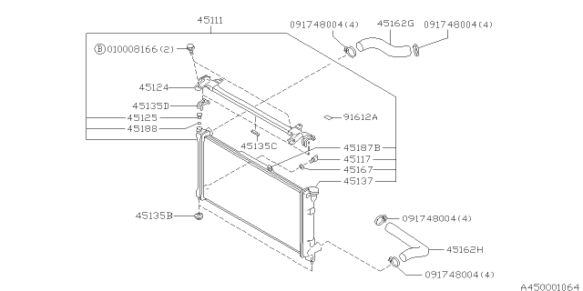 1998 Subaru Outback Engine Cooling Diagram 3