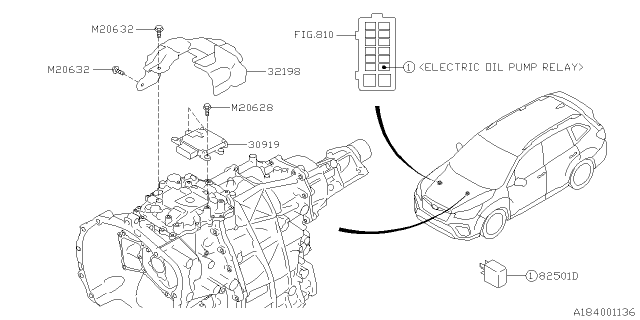 2019 Subaru Forester Control Unit Diagram