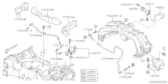 2020 Subaru Forester Intake Manifold Diagram 2