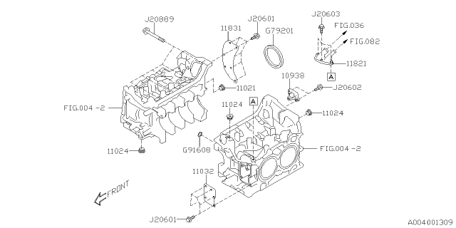 2021 Subaru Forester Cylinder Block Diagram 2