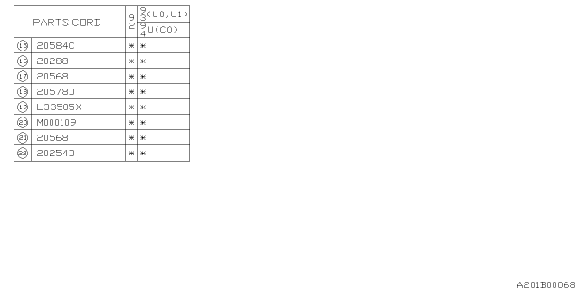 1992 Subaru SVX Rear Suspension Diagram 2