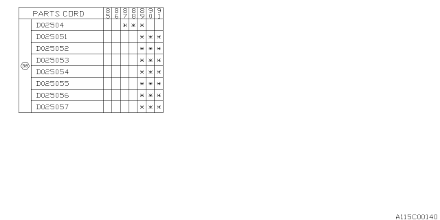 1991 Subaru XT Drive Pinion Shaft Diagram 6