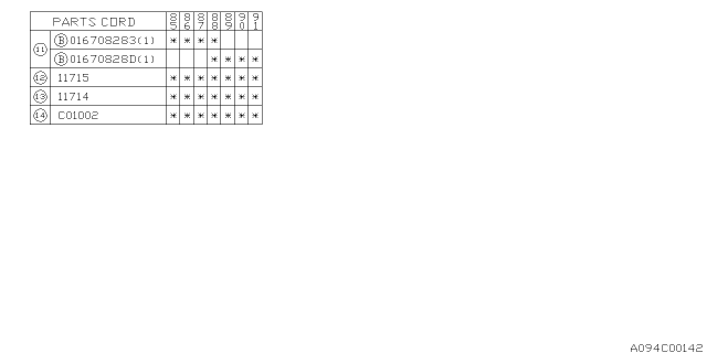 1991 Subaru XT Alternator Diagram 6