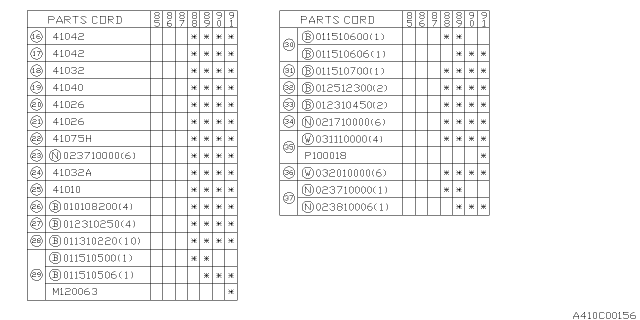 1989 Subaru XT Engine Mounting Diagram 4