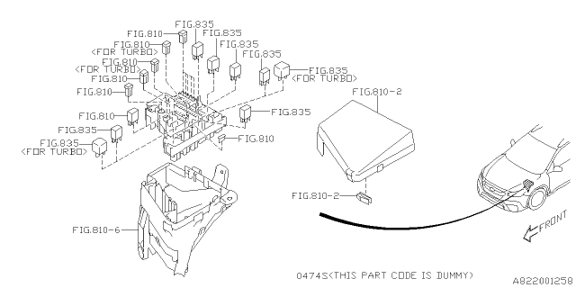 2020 Subaru Legacy Fuse Box Diagram 1