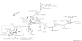 Diagram for 2016 Subaru Crosstrek Parking Brake Cable - 26051FJ032