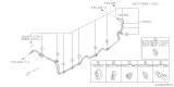 Diagram for Subaru Crosstrek Fuel Line Clamps - 42037FJ260