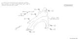 Diagram for 2014 Subaru XV Crosstrek Fender - 57120FJ0509P