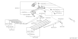 Diagram for Subaru XV Crosstrek Wiper Arm - 86532FJ150