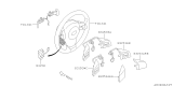 Diagram for Subaru XV Crosstrek Cruise Control Switch - 83154FJ160