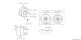 Diagram for 2014 Subaru Impreza Spare Wheel - 28111FJ000