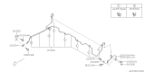 Diagram for 2013 Subaru Forester Brake Line - 26591SC001
